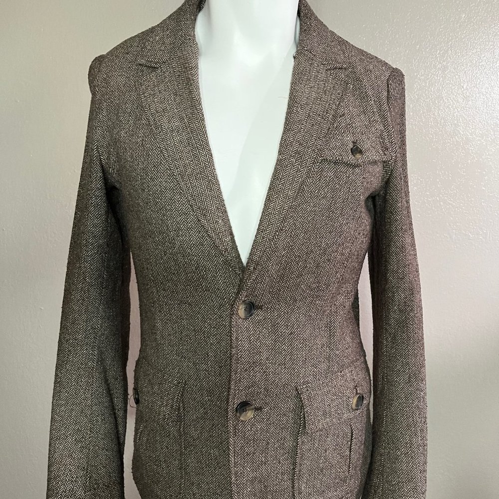 Forever 21 small brown wool blazer